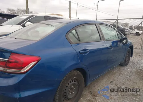 2013 Honda Civic Lx z USA, uszkodzony, nr VIN 2HGFB2F54DH598308